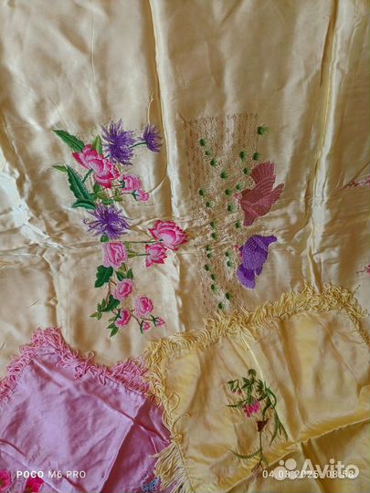 Покрывало шелковое Вьетнам период СССР