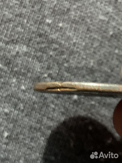 Монета брак 5-ти рублевая