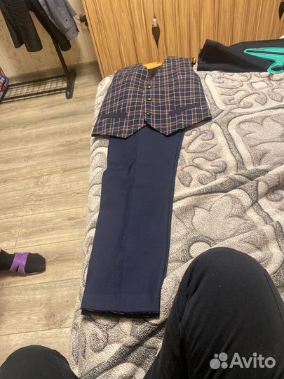 Школьный костюм для мальчика 140