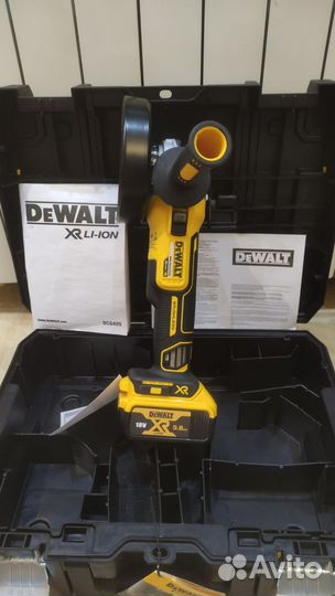 Болгарка DeWalt DCG405 NT +Тstak+ АКБ DeWalt 5Ah