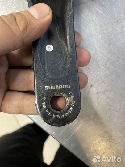 Система шатунов shimano deore