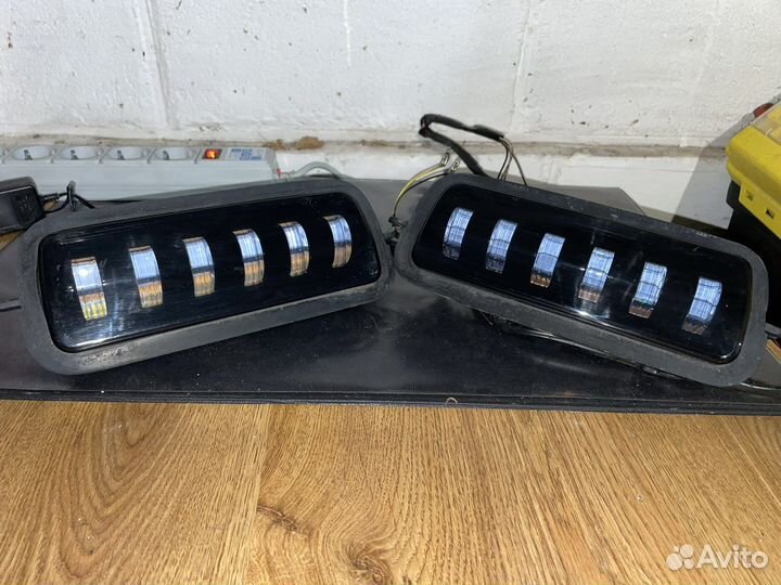 Светодиодные подфарники niva