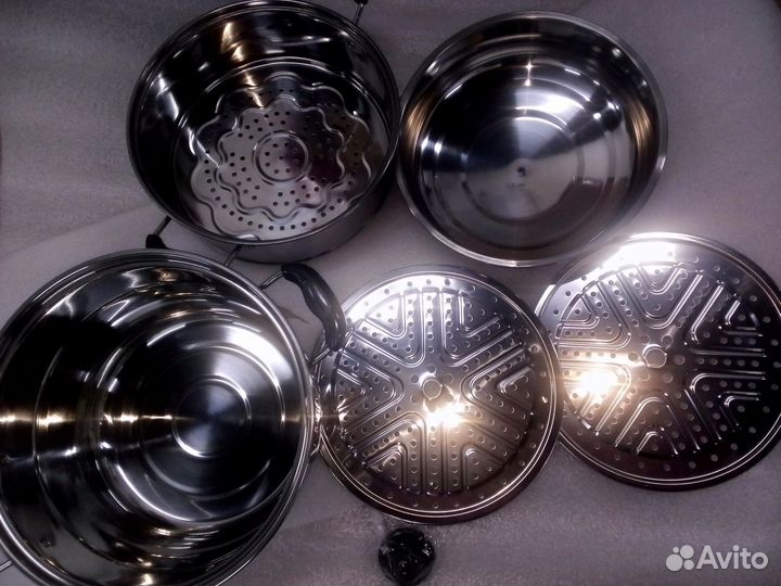 Мантоварка из нержавеющей стали