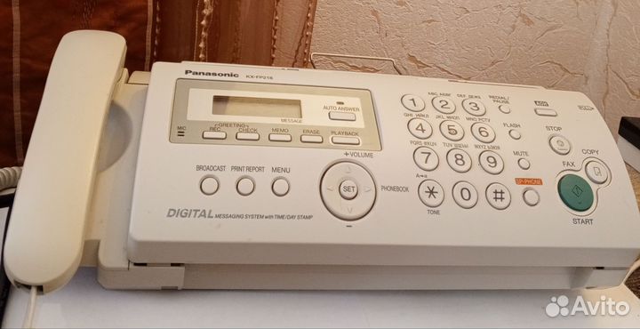 Офисный японский Факс копир Panasonic KX-FP207RU