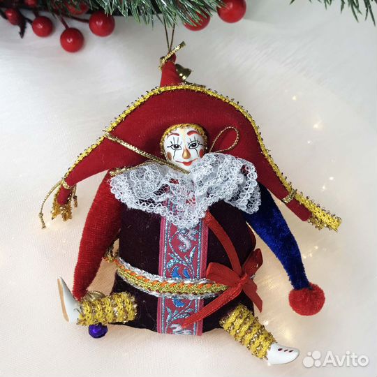 Елочная игрушка ручной работы 