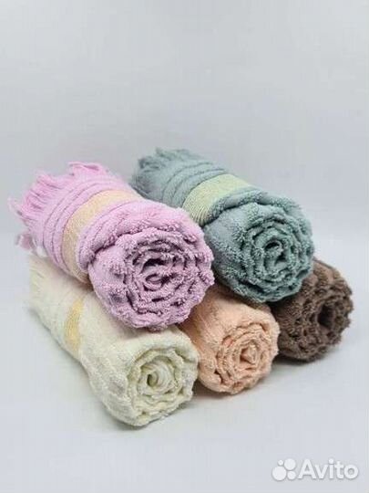 Махровые полотенца для ванной и кухни, 5 штук