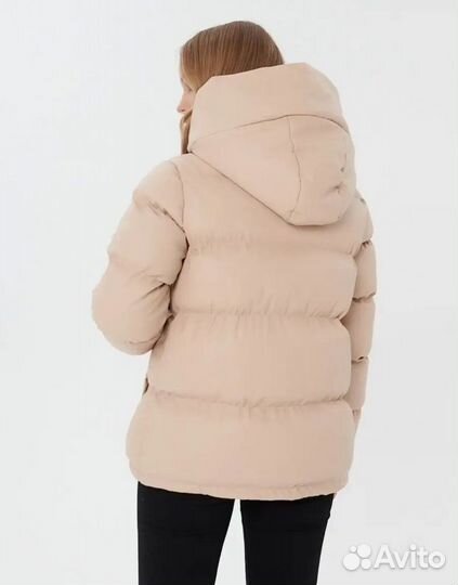 Куртка новая эко-кожа зима размер,42,48