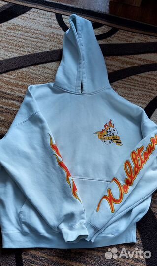 Худи теплое оверсайз XL