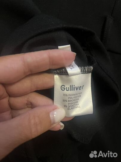 Сарафан черный 128 gulliver