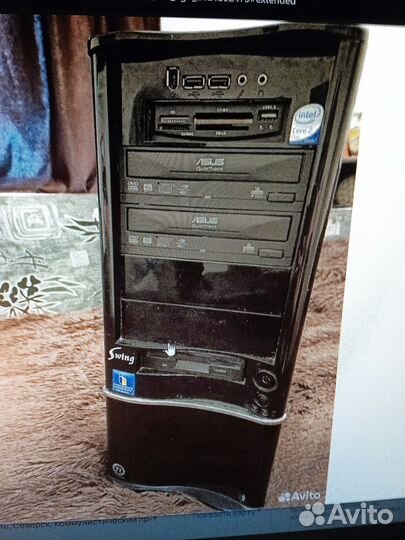 Компьютер Intel Core 2 Duo озу 1гб