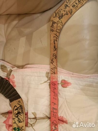 Клюшка СССР с автографами