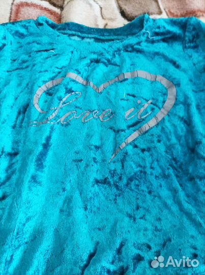 Велюровый костюм для девочки