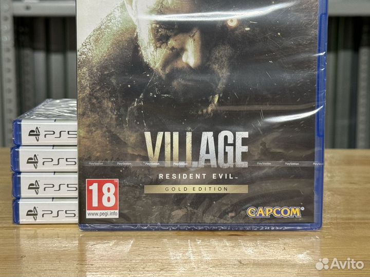 Диск Resident Evil 8: Village Gold Edition PS5