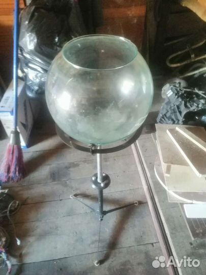 Аквариум круглый СССР