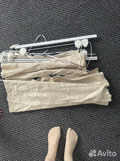 Римские шторы бу (2 шт)