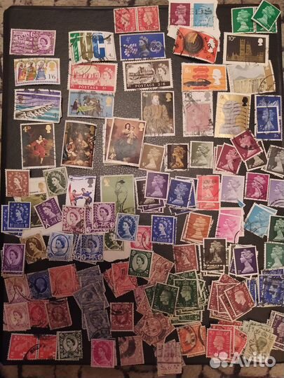 Марки почтовые Великобритании