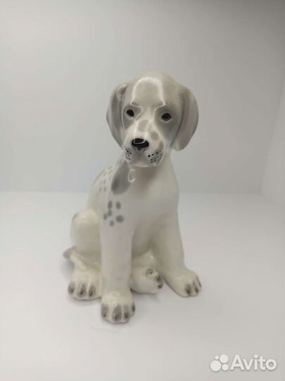 Статуэтка Щенок мраморного дога лфз