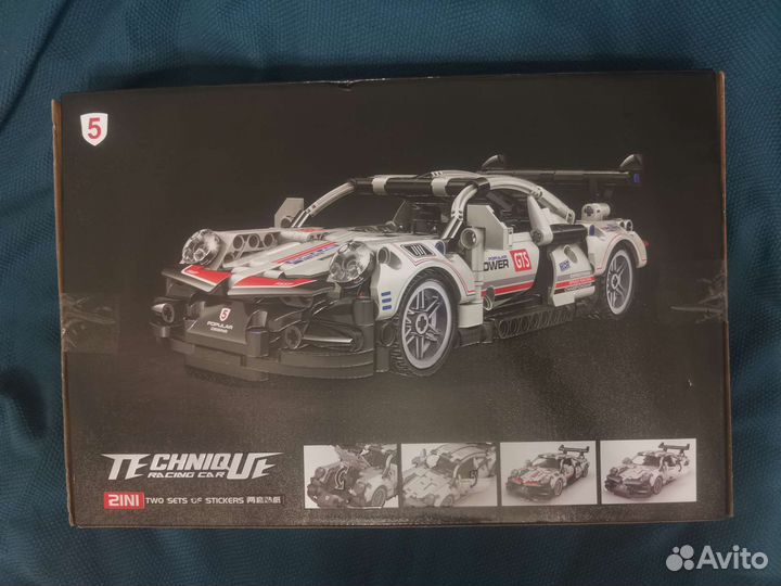 Конструктор аналог Лего спорткар