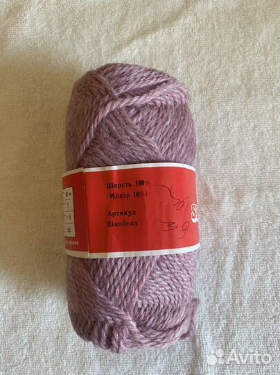 Пряжа нитки для вязания мохер