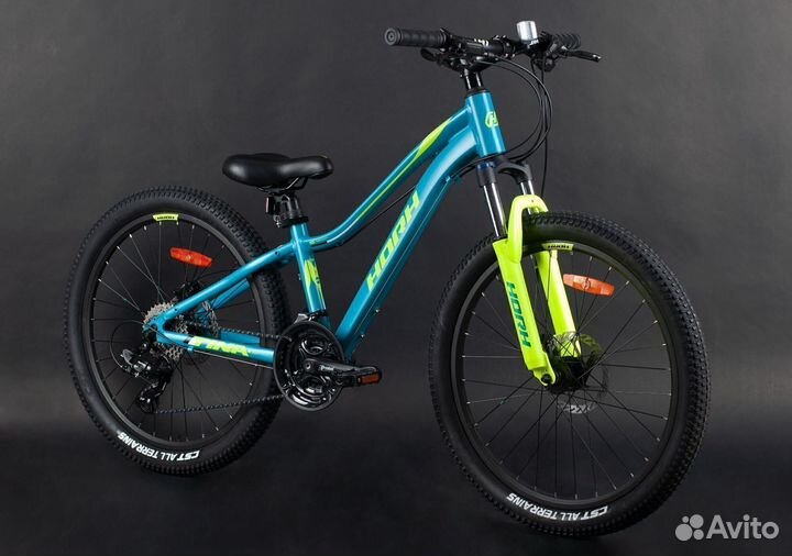 Велосипед horh tina tahd 4.1 24 (2023) Blue-Green