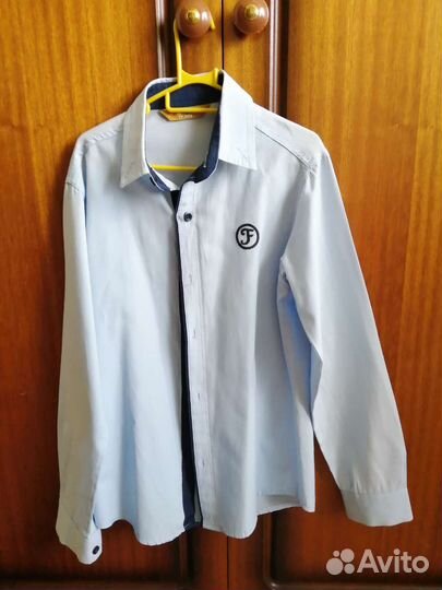 Рубашки на мальчика 122-128