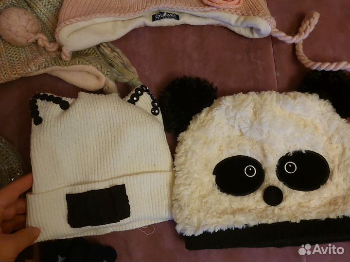 Шапка и перчатки