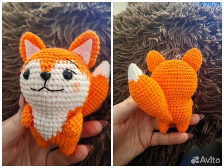 Мягкие игрушки вязаные