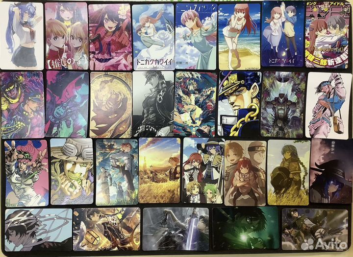 Фотокарточки аниме и k-pop