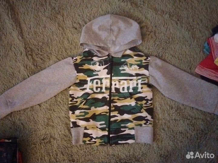 Детские вещи на мальчика 1,5-2 года пакетом