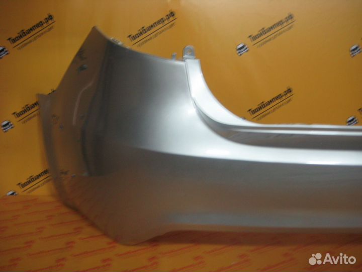 Бампер задний Kia Rio Седан цвет Серебристый