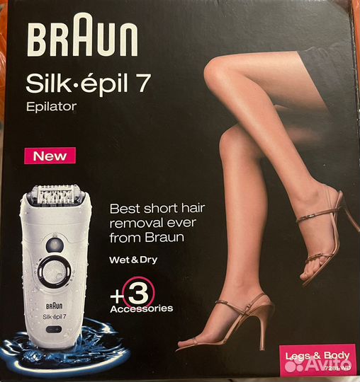 Эпилятор braun silk epil