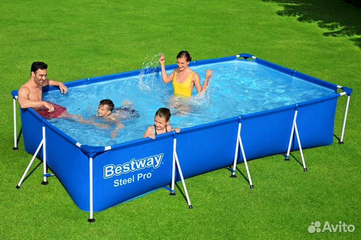 Каркасный бассейн Steel Pro 400х211х81см, 5700л