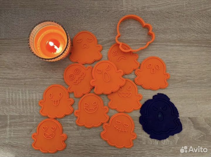 Набор 10 шт. Формы для печенья 