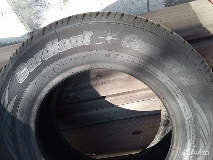 Cordiant Comfort 2 185/70 R14 92H