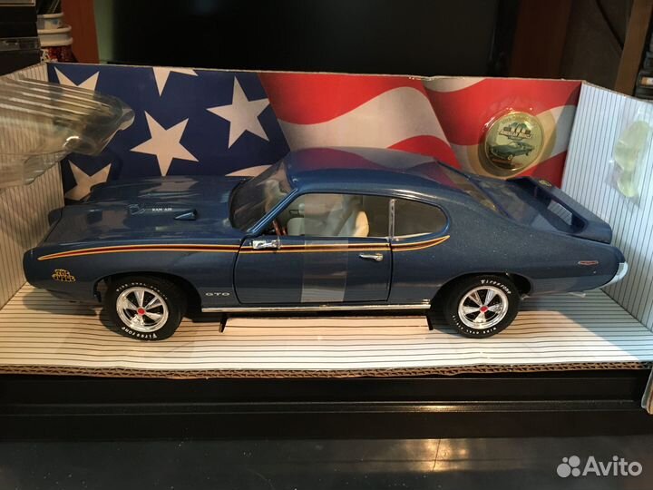 1969 Pontiac GTO 1/18 AmericanMuscle
