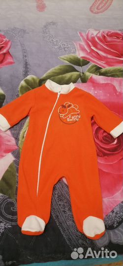 Комбинезон 68см флисовый