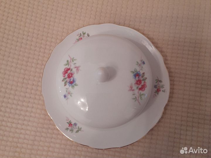 Маслёнка фарфор.ГДР