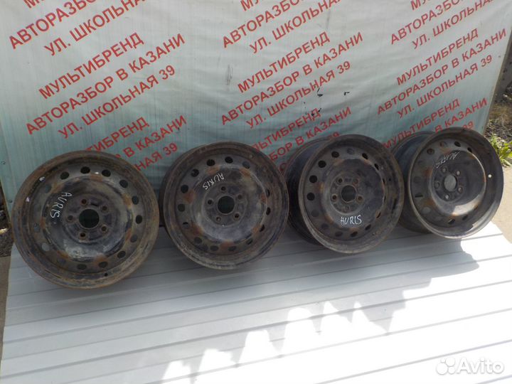 Диски штампованные штампы Тойота Аурис 1