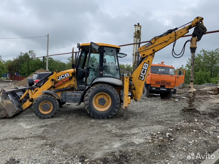 Ямо Бур Экскаватор JCB