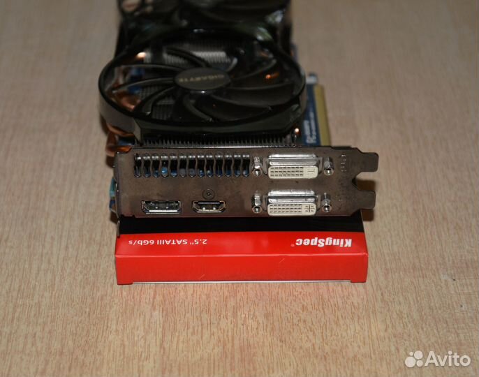 Видеокарта gigabyte nvidia N660 OC 2GB