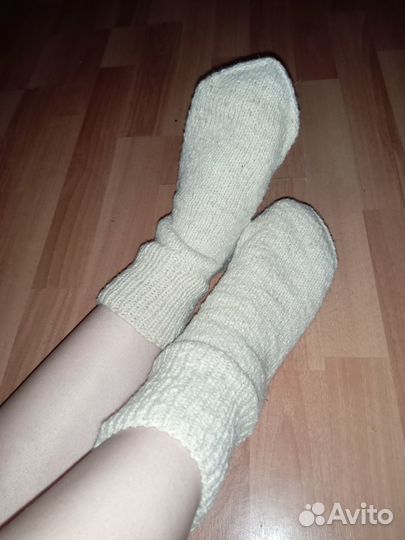 Тёплые носочки женские, мужские, детские