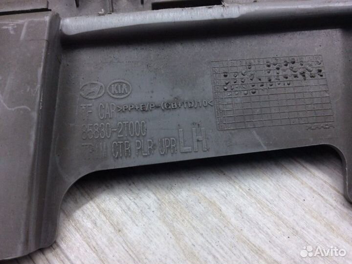 Обшивка стойки левая Kia Optima 3 2010-2015