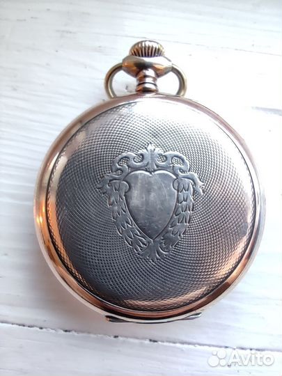 Часы карманные серебро 800, 19 век