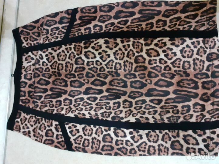 Леопардовая юбка торshop