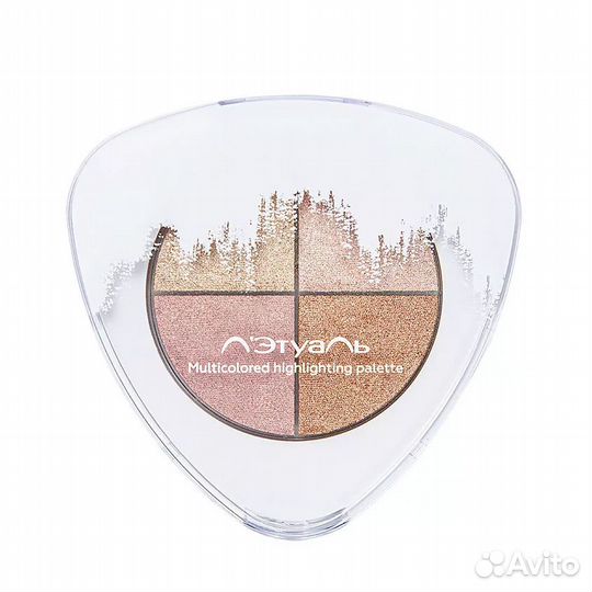 Лэтуаль Палетка хайлайтеров Multicolored highlight