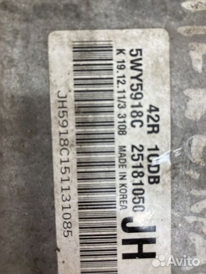 Блок управления двигателем Daewoo Nexia