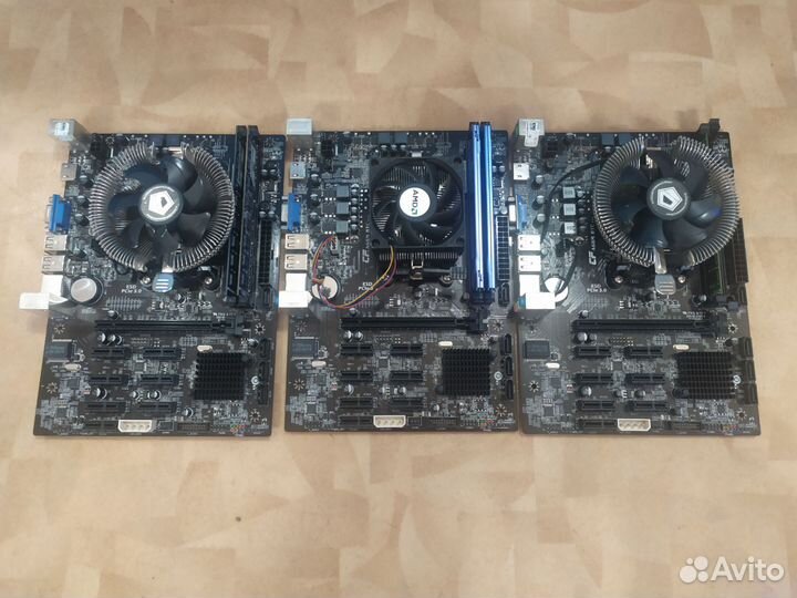 Материнская плата FM2+ и Athlon X840 + 4 Gb