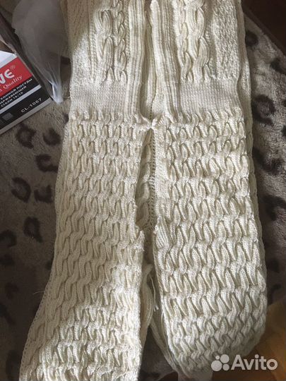 Пряжа для вязания полушерсть новая