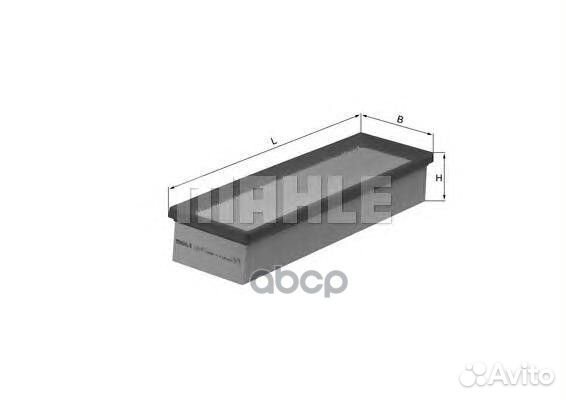 Фильтр воздушный citroen C3 1.1-1.6 LX1451 Mahl