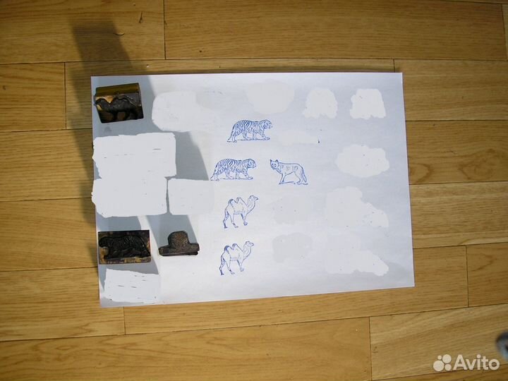 Штампики детские 30х годов СССР